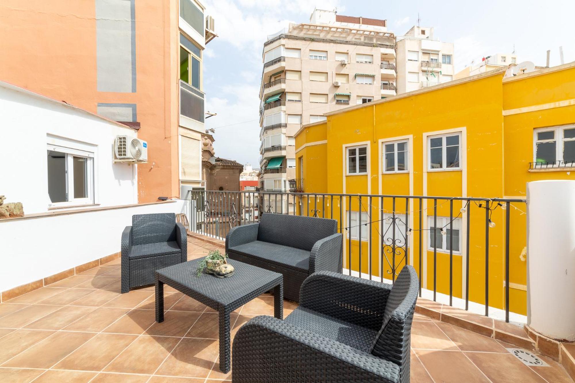 Casa Maruchi - Apartamento Almería Dış mekan fotoğraf