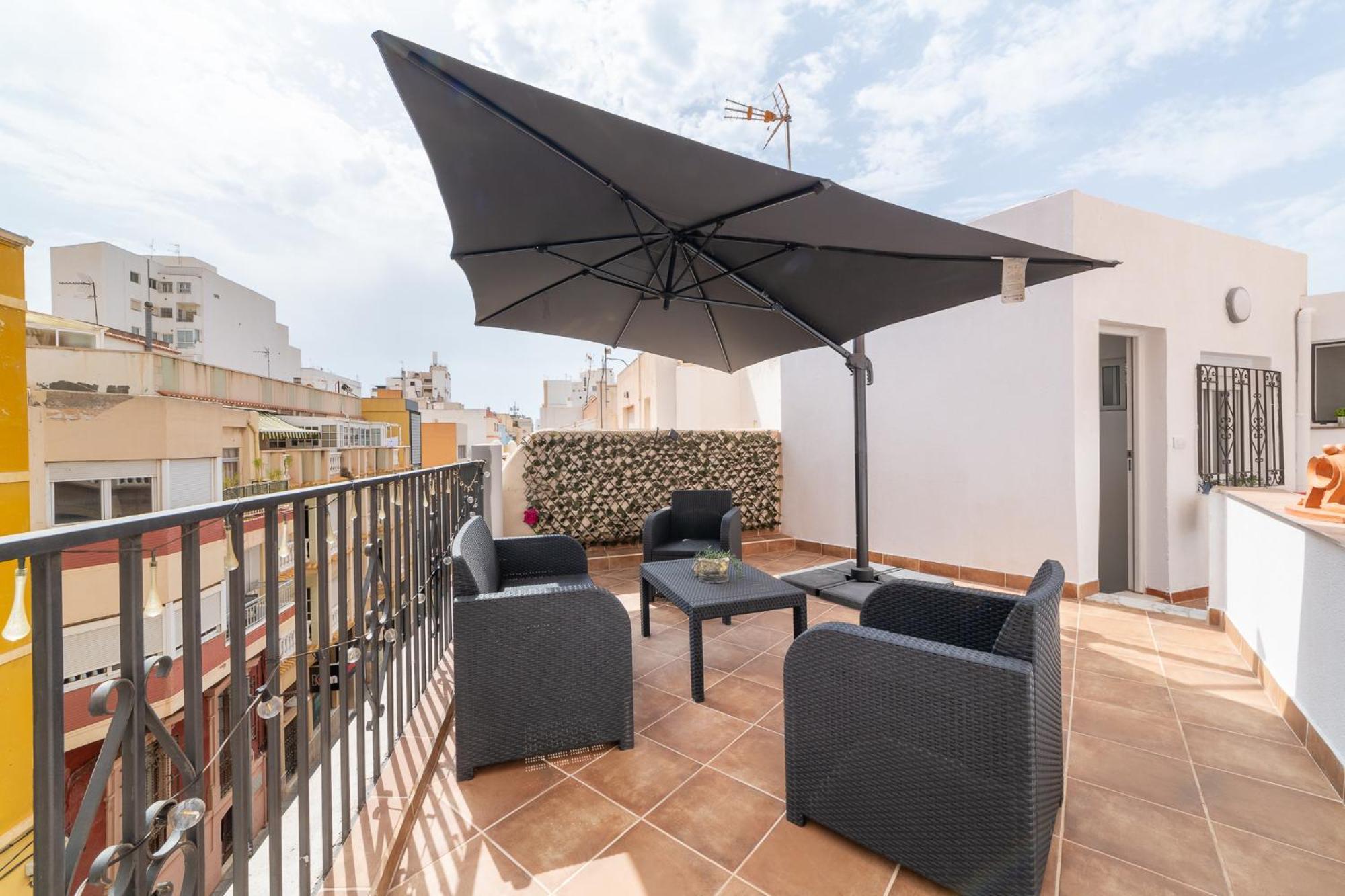Casa Maruchi - Apartamento Almería Dış mekan fotoğraf